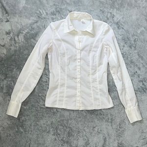 Bp White Button Down Shirt